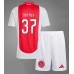 Tanie Strój piłkarski Ajax Josip Sutalo #37 Koszulka Podstawowej dla dziecięce 2024-25 Krótkie Rękawy (+ szorty)